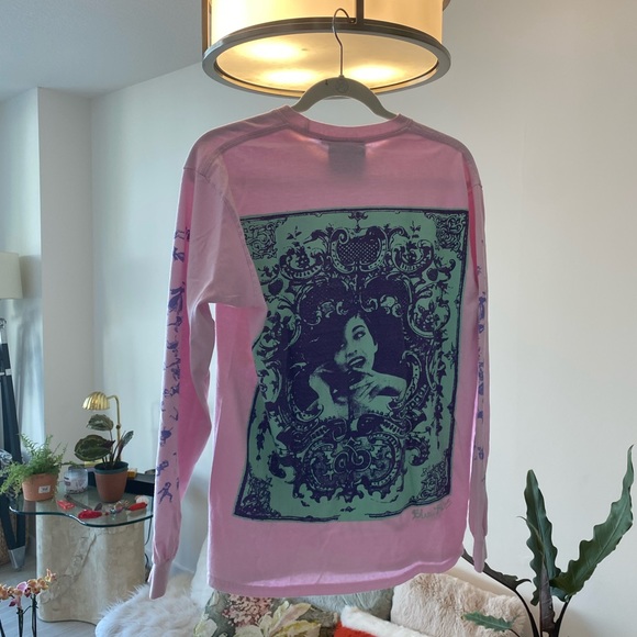 BLUE ROSES BY EDWARD MEADHAM VINTAGE TEE - Picture 4 of 4